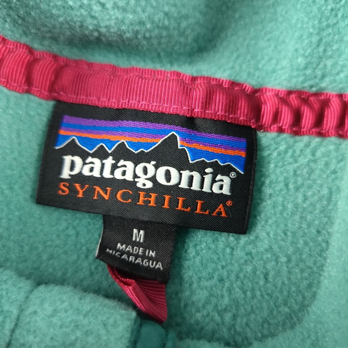 00s 파타고니아 신칠라 스냅티 그린/옐로우 상품이미지2