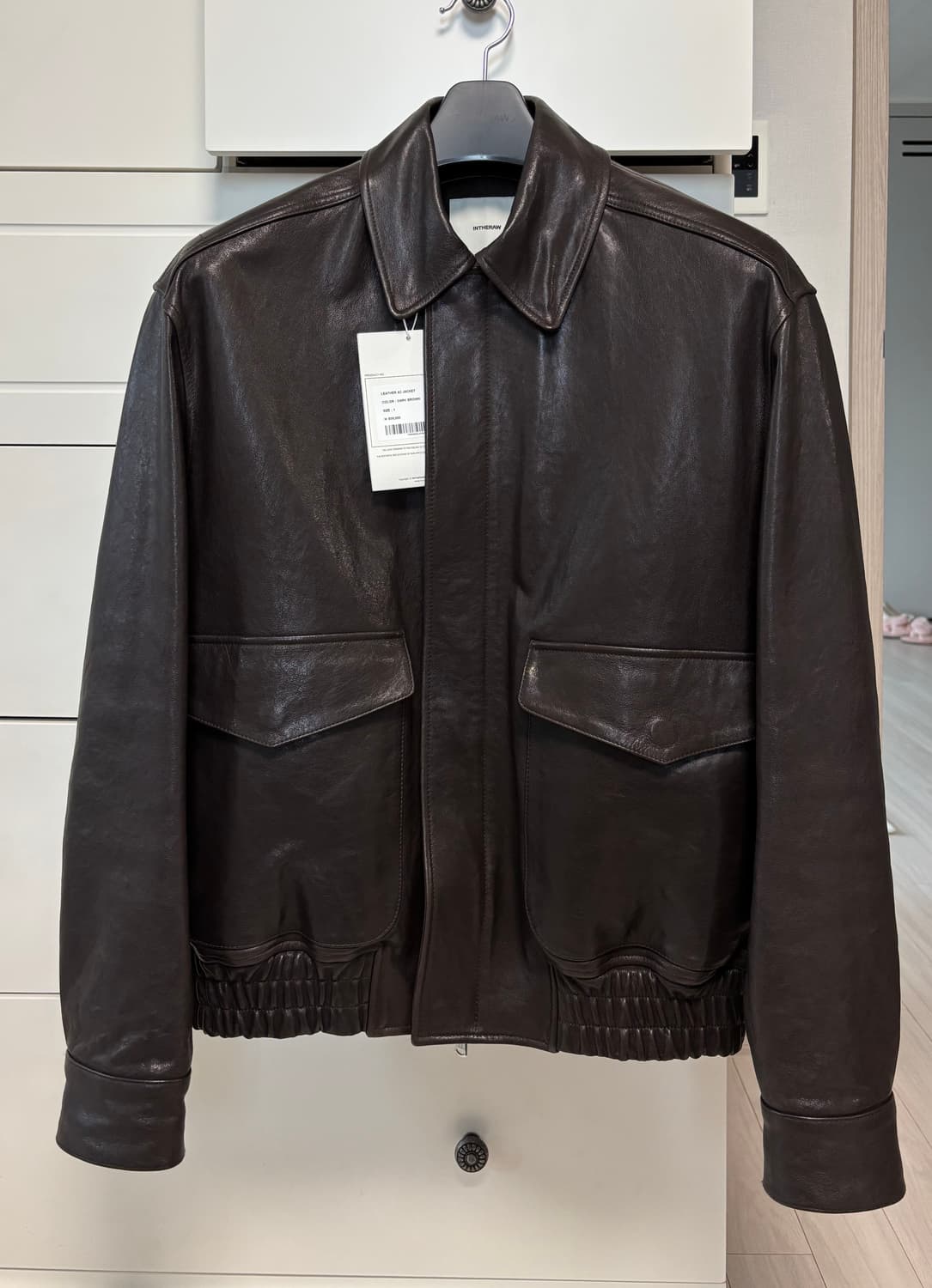 인더로우 리더 A2 자켓 다크 브라운 1size 상품이미지1