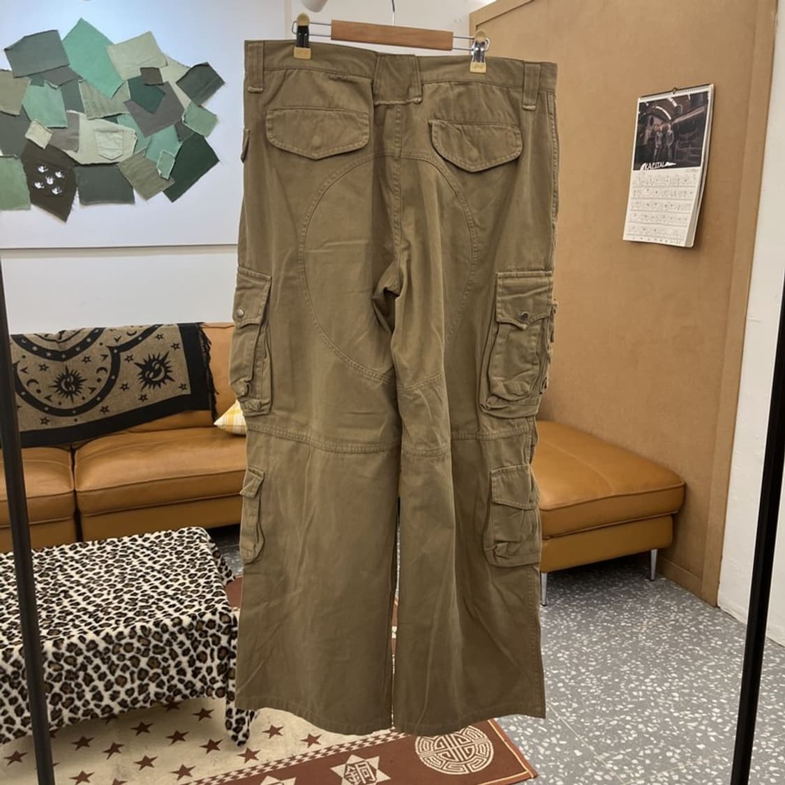 CONTI 빈티지 스트릿 아메카지 멀티포켓 카고팬츠 XXL C09767 상품이미지4