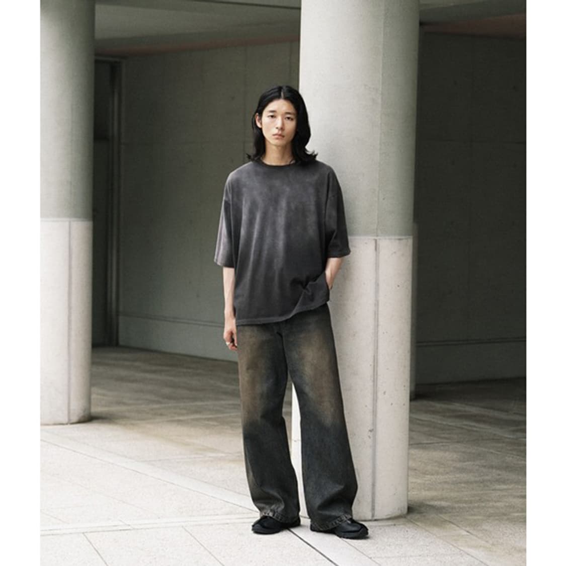 WYM LIDNM Vintage Faded Gradation Tee 상품이미지6