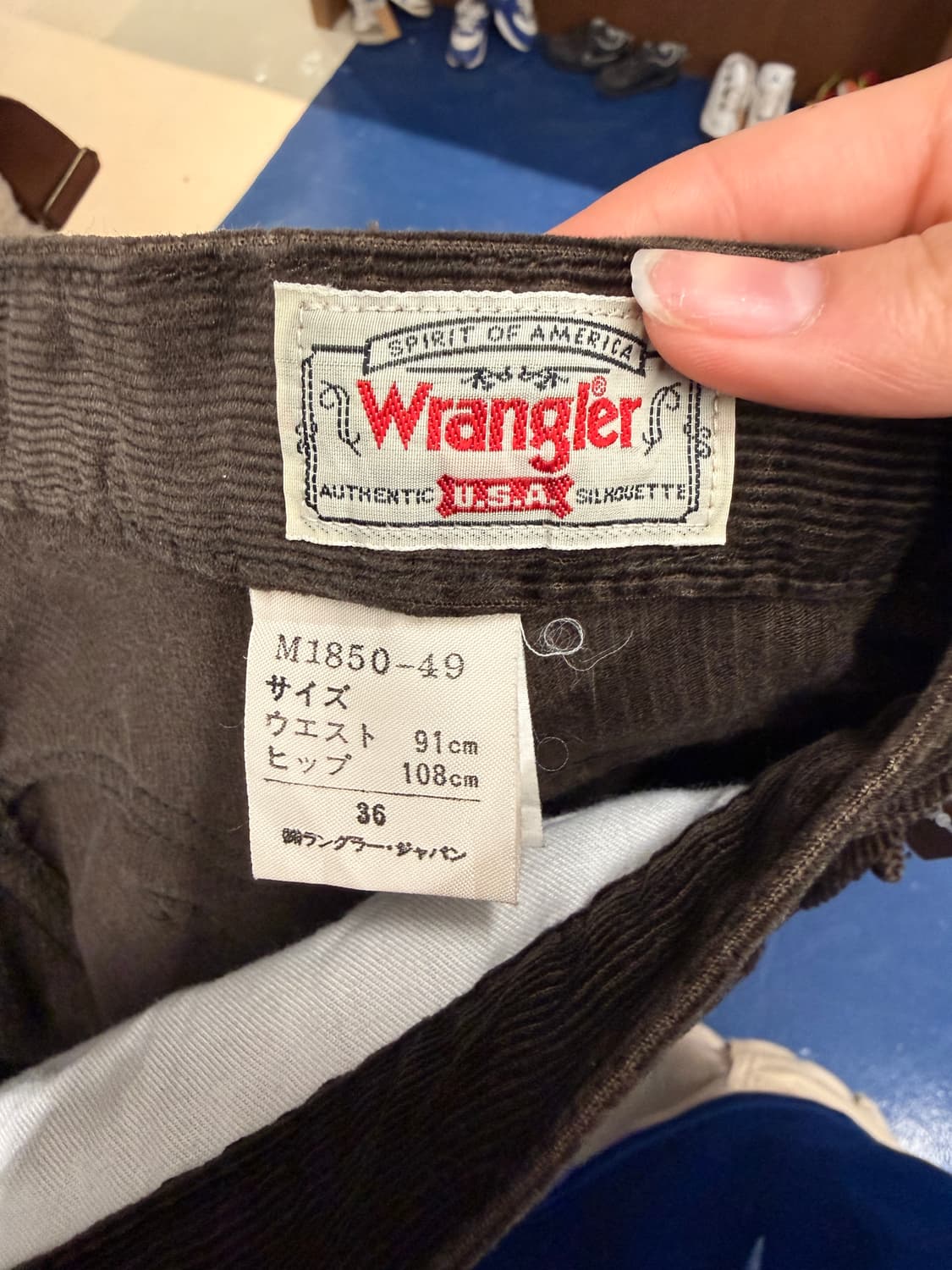 Wrangler 랭글러 코듀로이 팬츠 상품이미지5