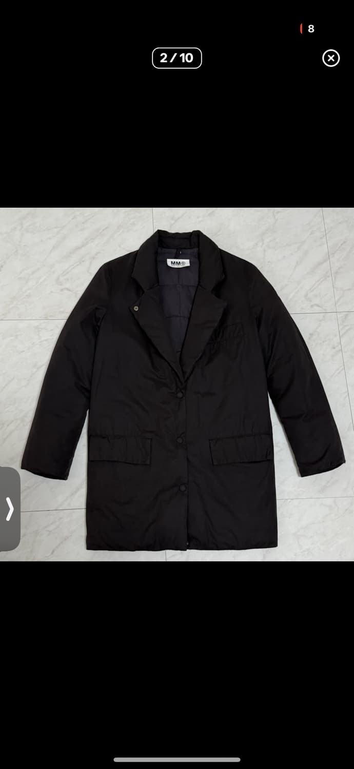 10fw MM6 마르지엘라 푸퍼 코트 상품이미지1