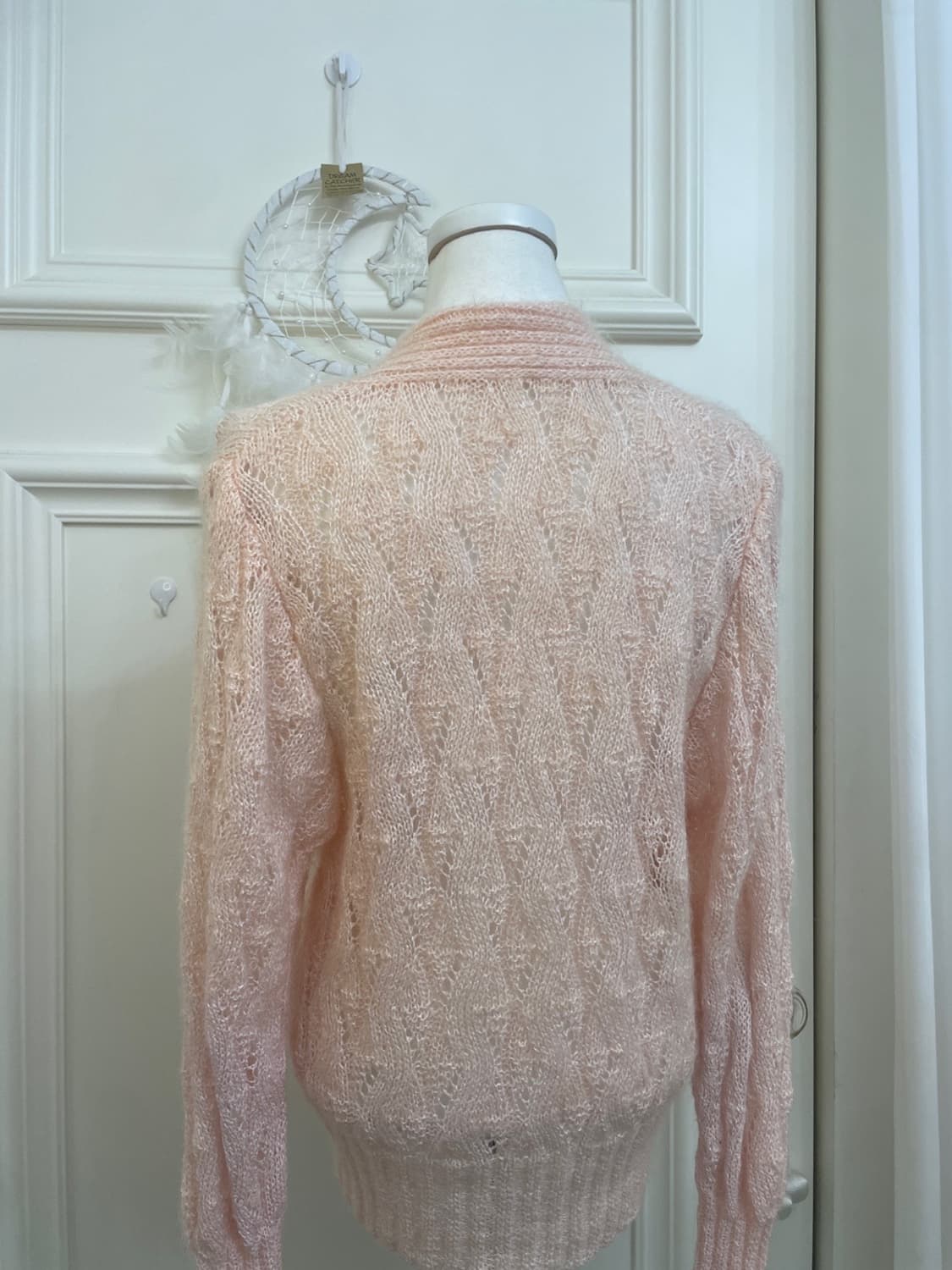 coral twist v-neck knit top 상품이미지4