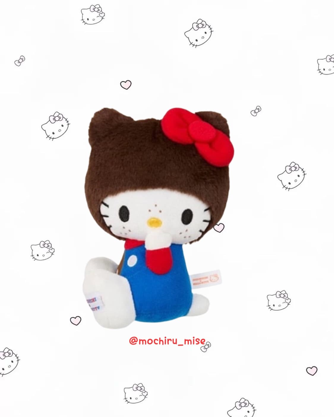 🎀🐵 키티x몬치치 콜라보 인형 상품이미지1