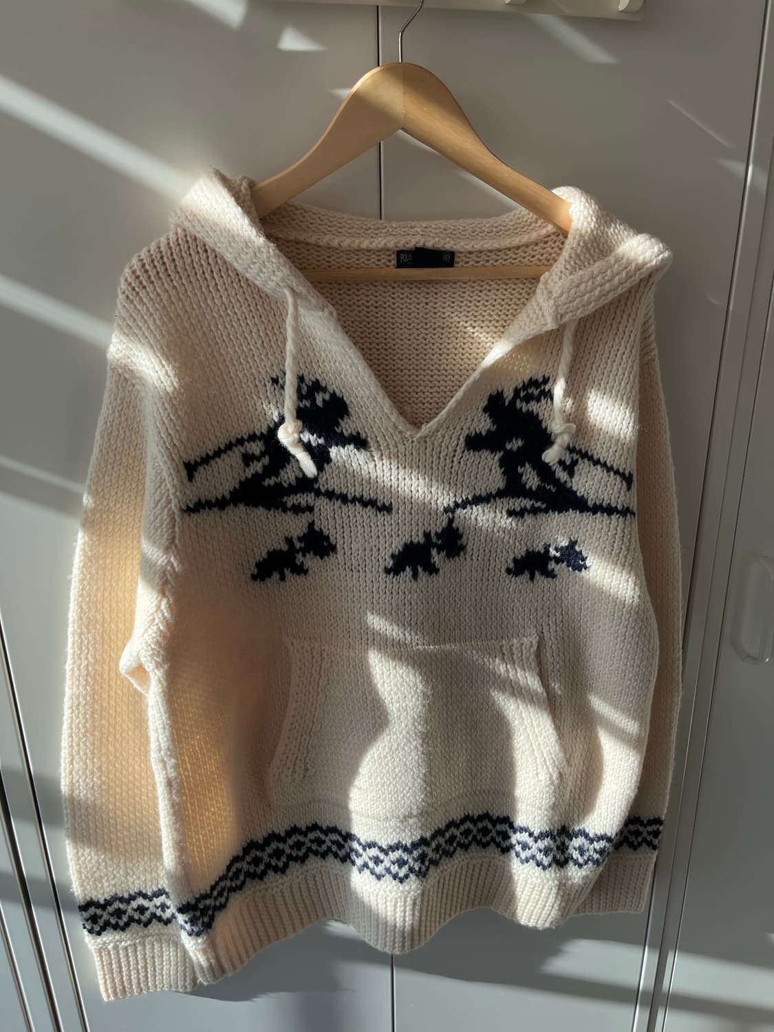 (Rare) Polo jeans company 스키 후드 울니트 상품이미지7