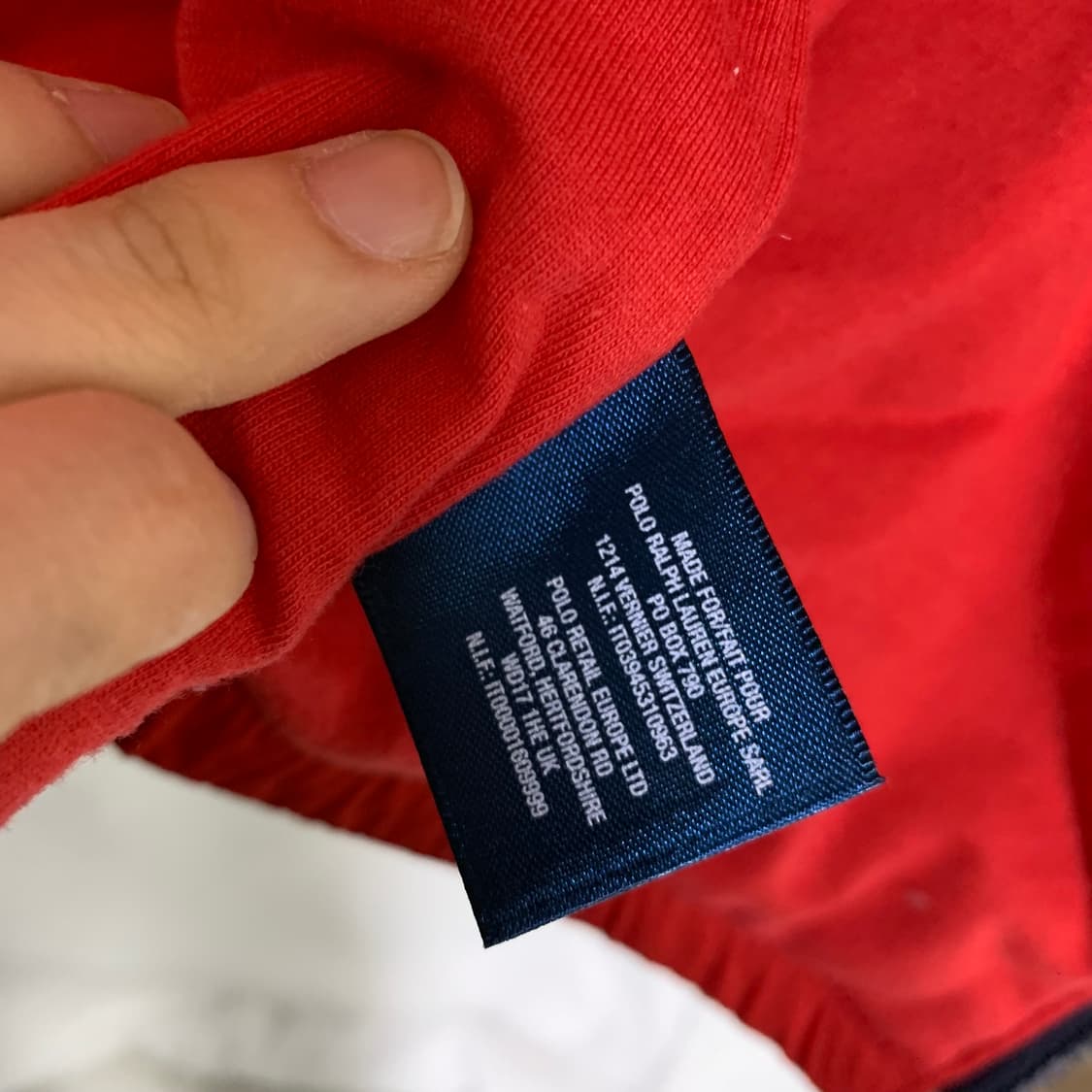폴로 랄프로렌 RL1 레이싱 바람막이 레드 키즈 L 빈티지 여성 상품이미지7