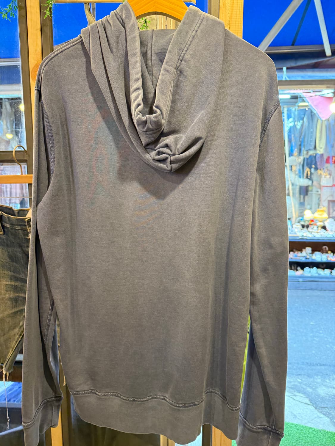 폴로 랄프로렌 오렌지포니 쿨그레이 피그먼트 후드티 상품이미지4