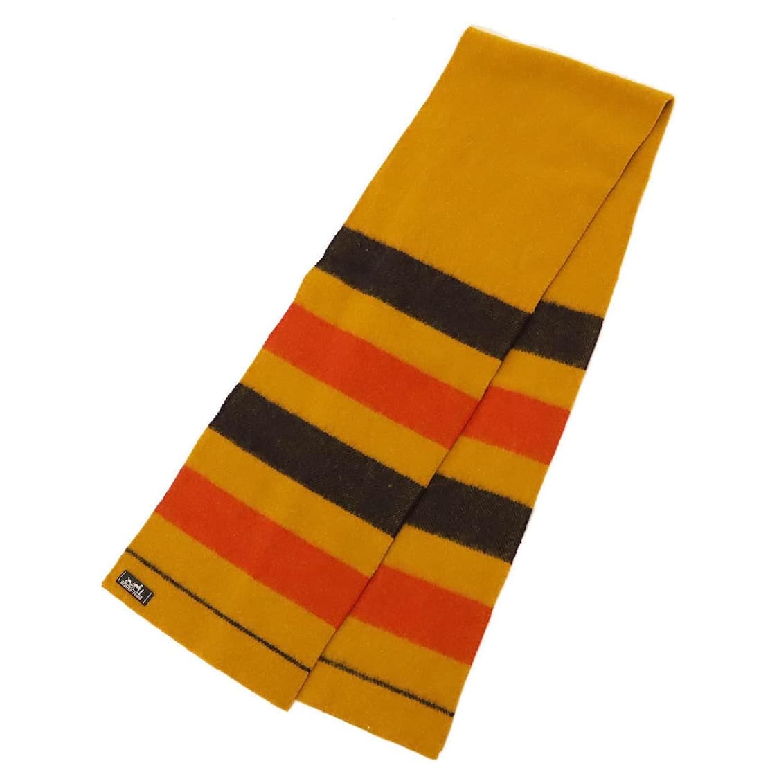 90’s 에르메스 로카바르 블랭킷 레인울 머플러 상품이미지5