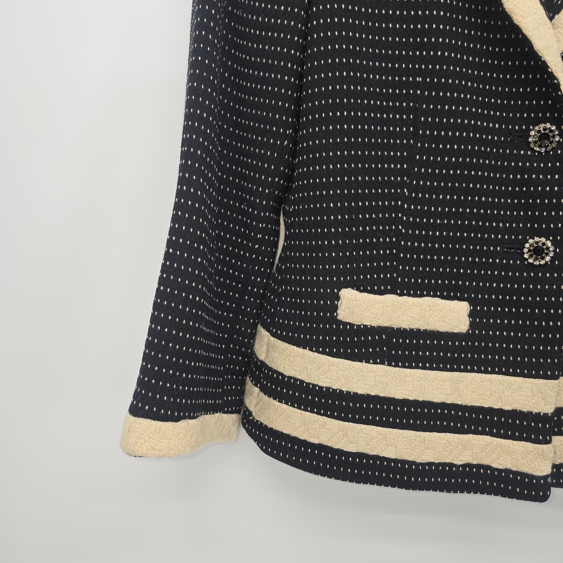 DKNY 울 트위드 자켓 XS 상품이미지2