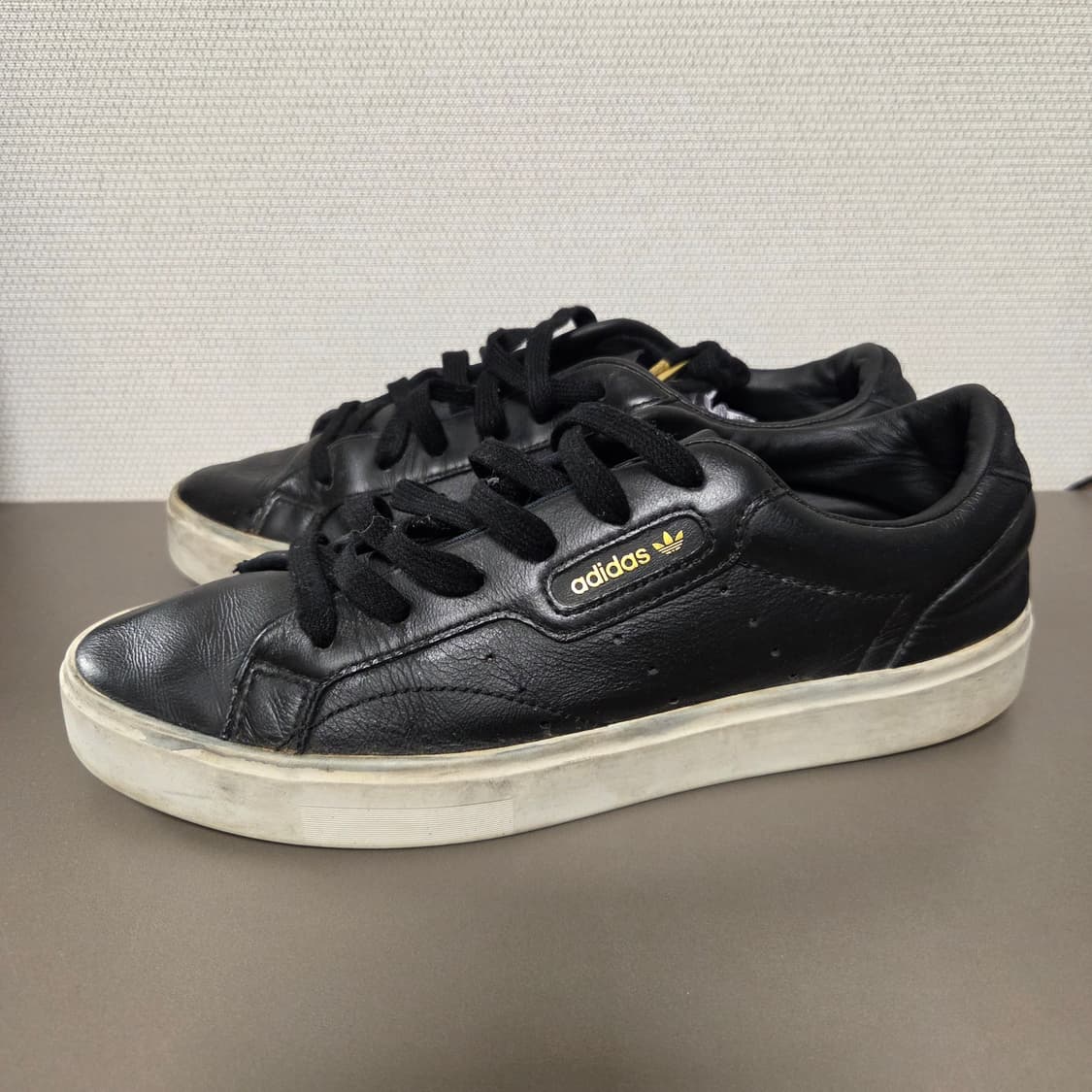 Adidas 아디다스 슬릭 운동화 블랙 235 상품이미지1