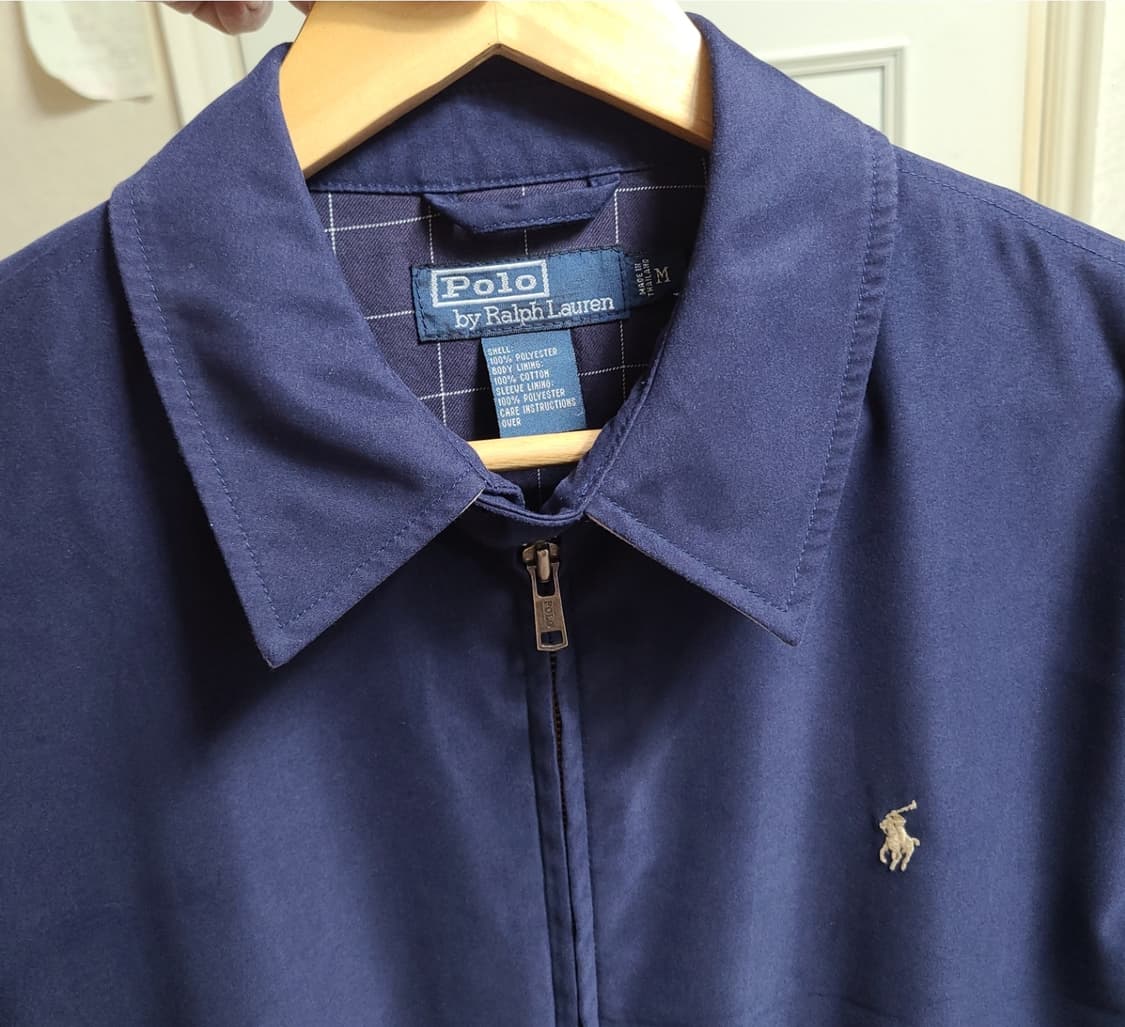 (100) 폴로 바이스윙 블루종 스윙탑 네이비 자켓 점퍼 상품이미지1