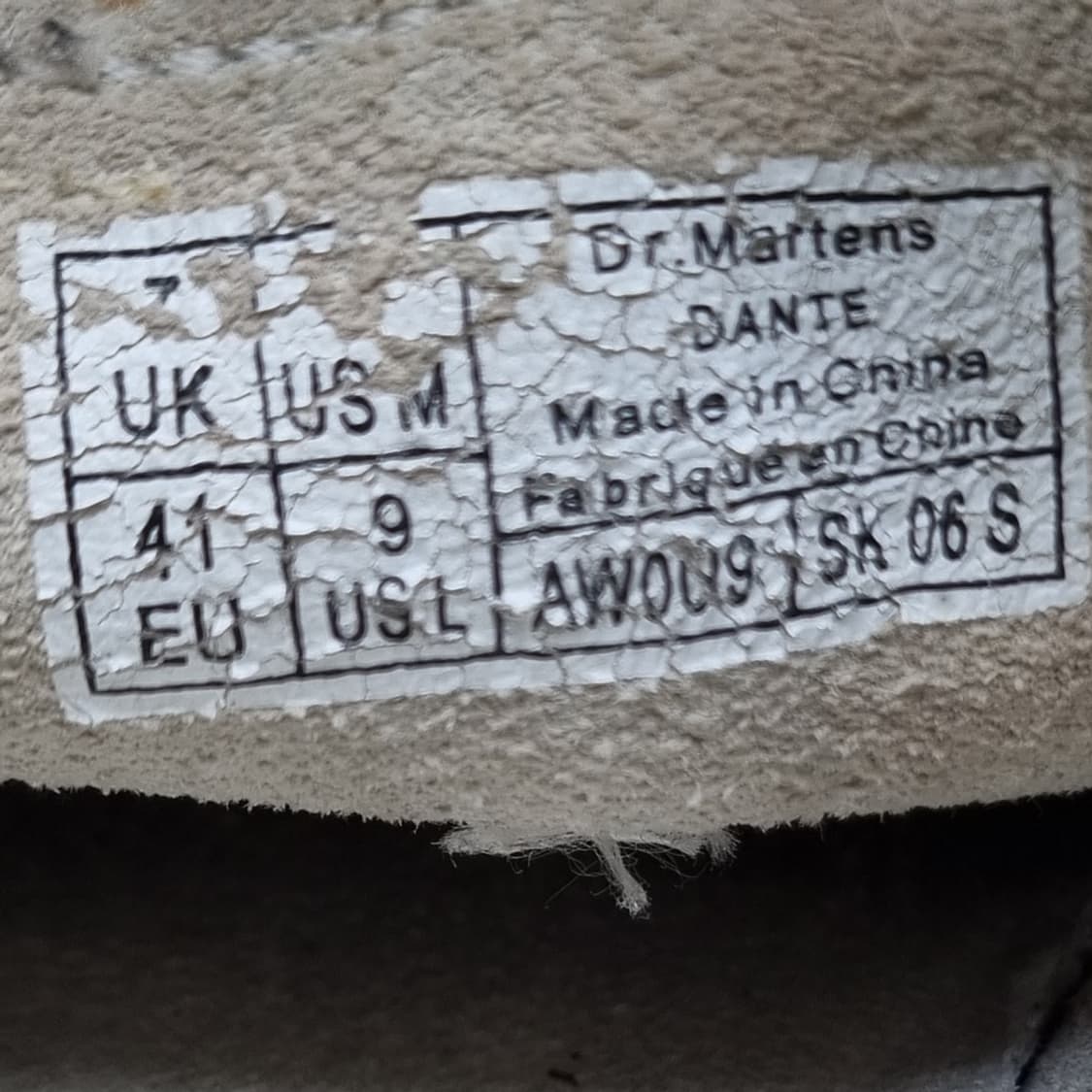 닥터마틴 단테  스니커즈 41 260 상품이미지6