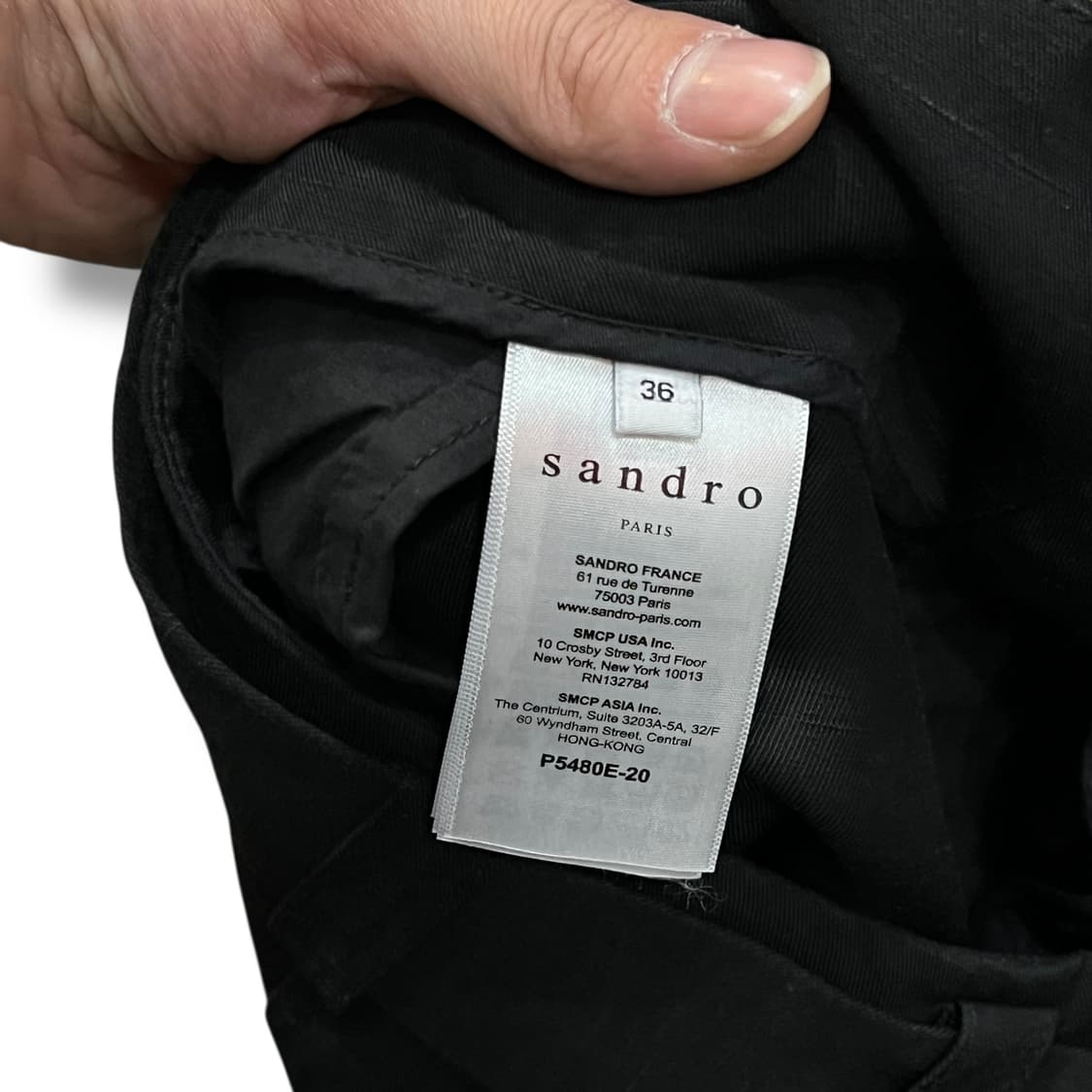  산드로 벨크로 슬랙스 y14241 상품이미지8