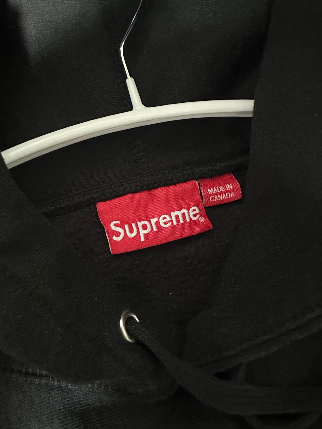 슈프림 박스로고 후드 스웨트셔츠 블랙 23FW 상품이미지2