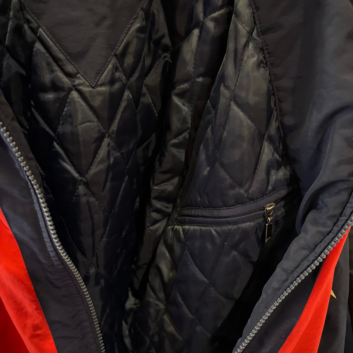 아디다스 올드스쿨 이너퀄팅 후드 배색 자켓 상품이미지8