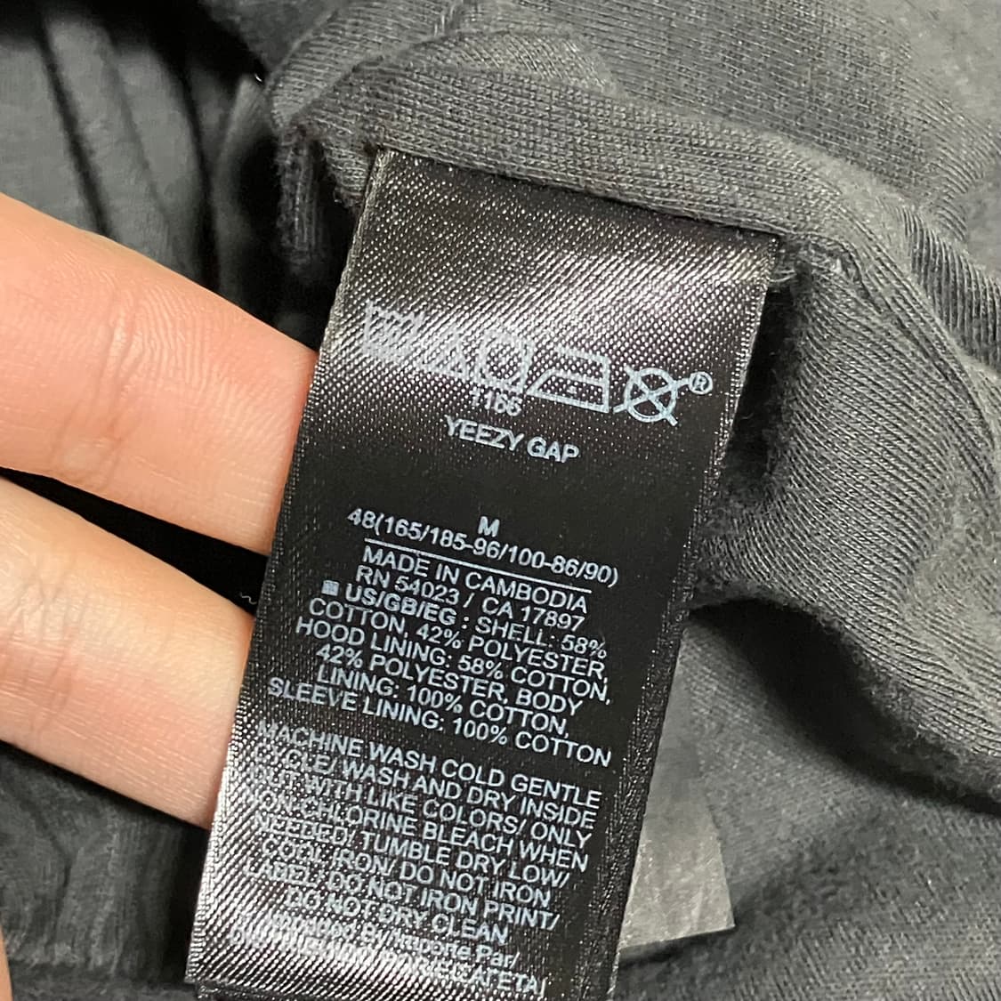 이지 갭 발렌시아가 도브후드 M 상품이미지5