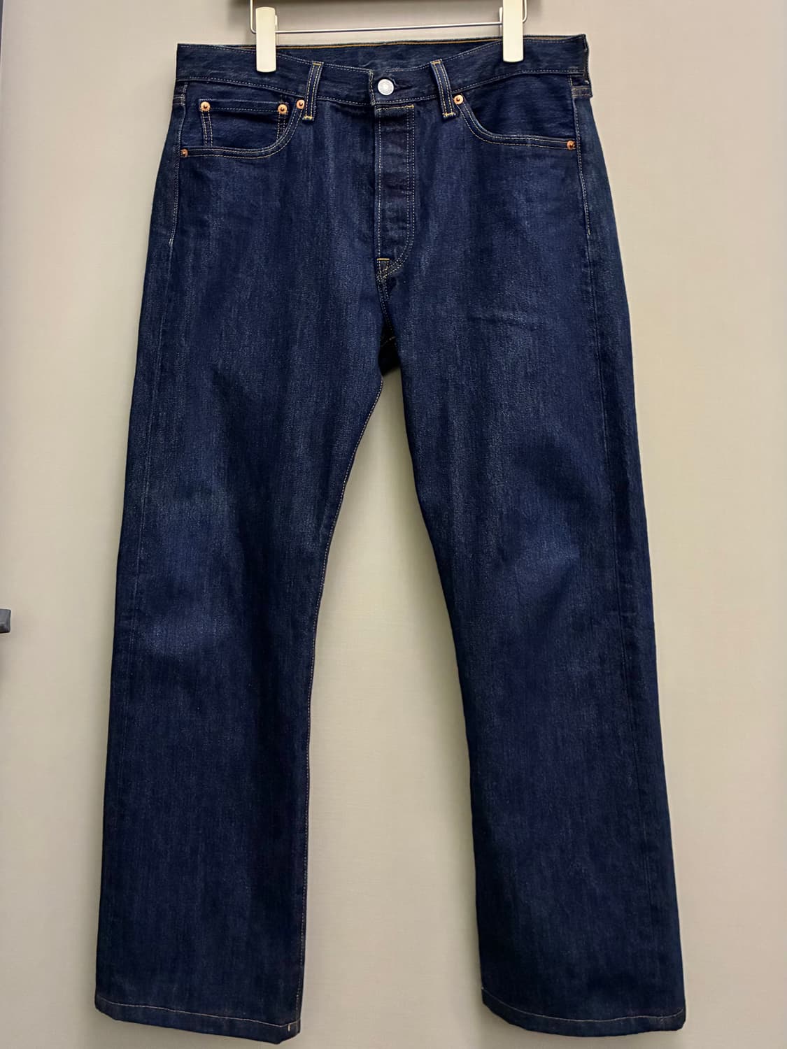 (32)Levis 리바이스 501 진청 데님 청바지 스트레이트핏 상품이미지10