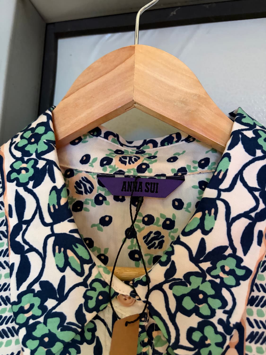 안나수이 플라워 셔츠 상품이미지3