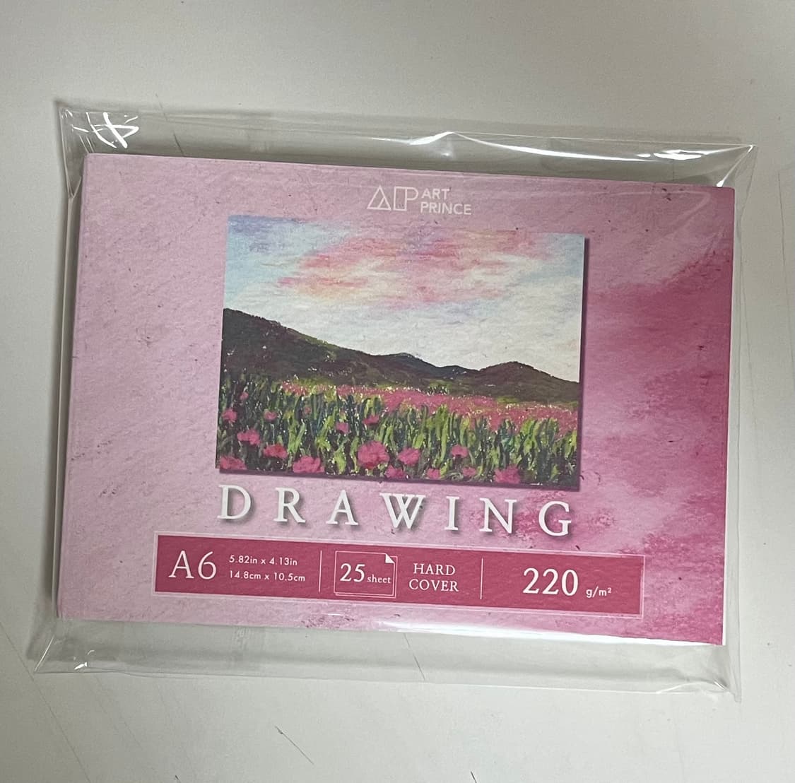 두성 아트프린스 드로잉 무선 스케치북 220g D11, A6, 25매 상품이미지1