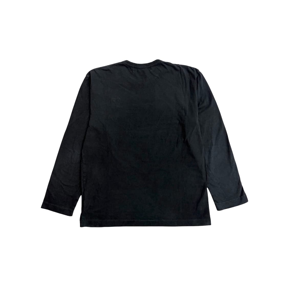 꼼데가르송 레드 와펜 블랙 롱슬리브 긴팔 티셔츠 xl 상품이미지2