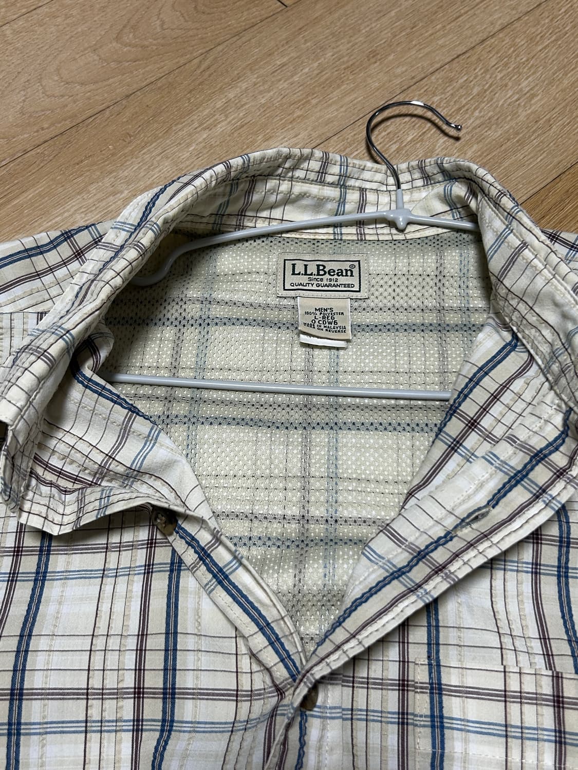 LL Bean 빈티지 반팔 셔츠 상품이미지3