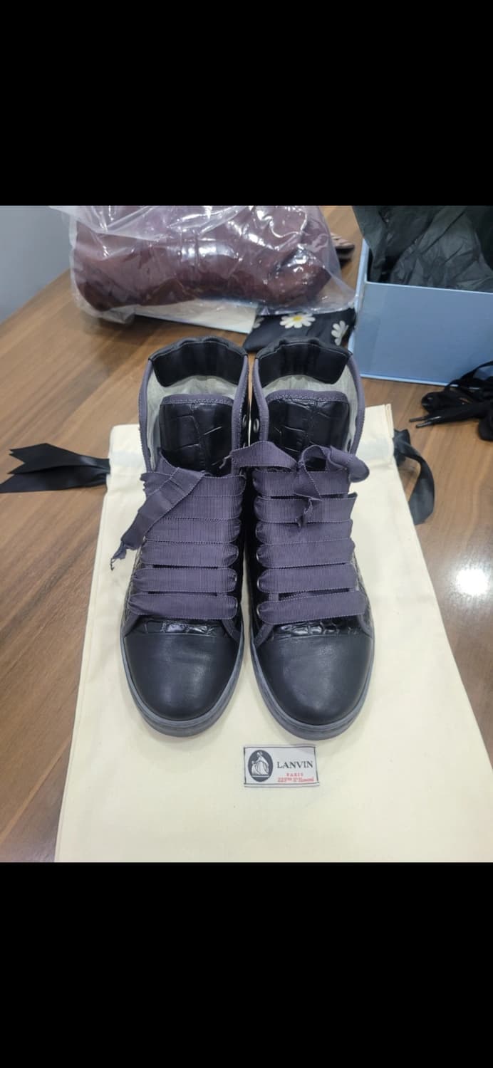 랑방 하이탑 스니커즈 37사이즈 상품이미지1