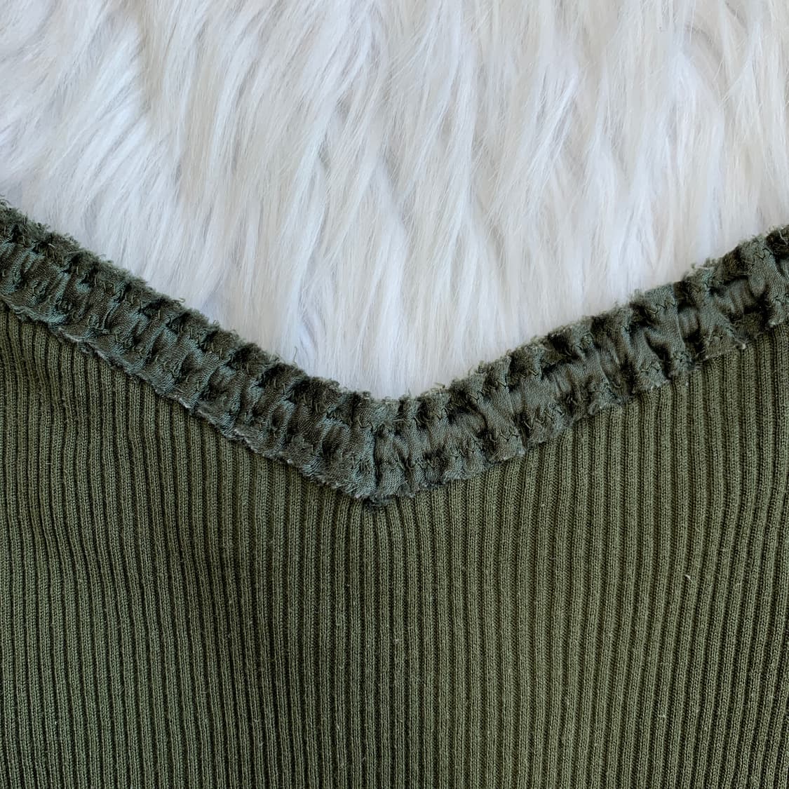 빈티지 BANANA REPUBLIC 골지 니트 나시 1880 상품이미지3