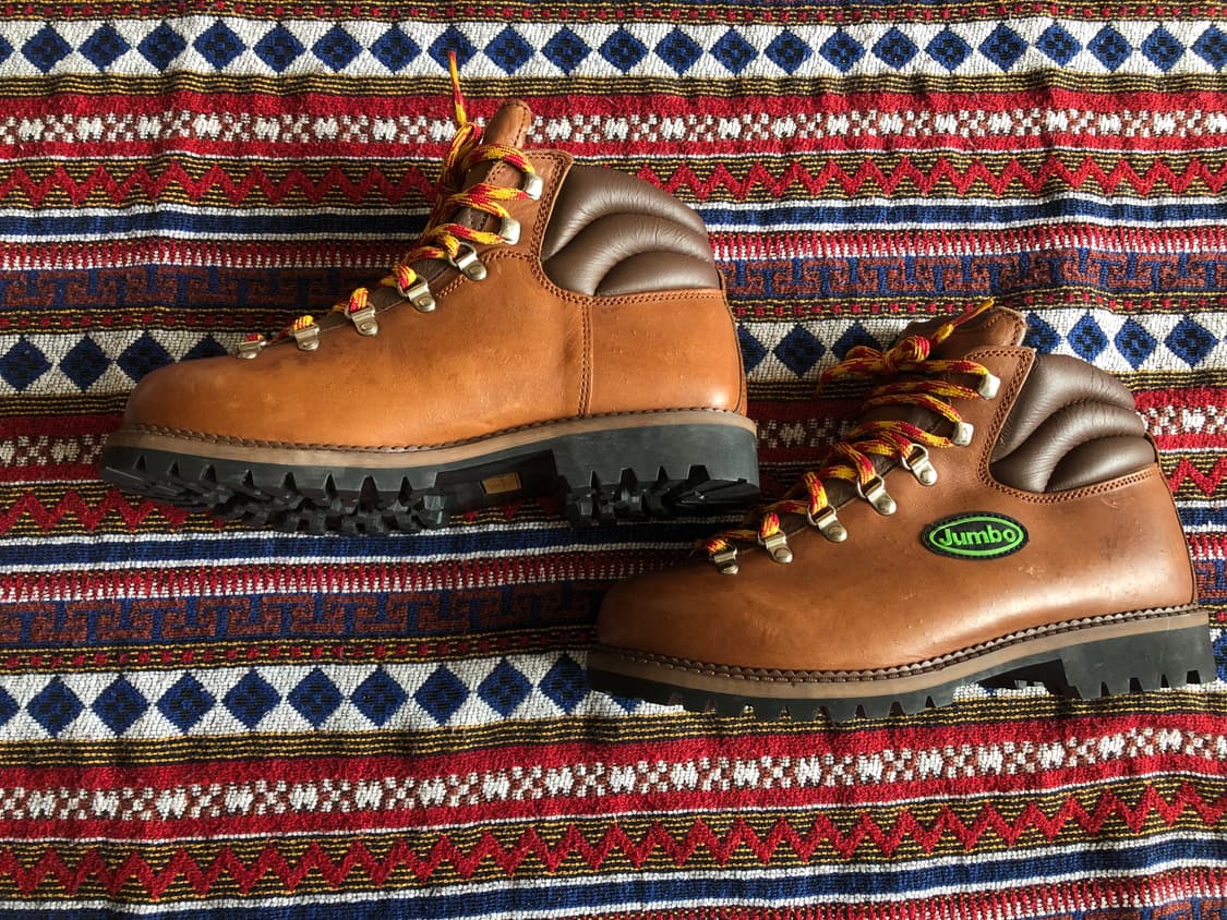 점보 통가죽 등산화 270 미사용 상품이미지4