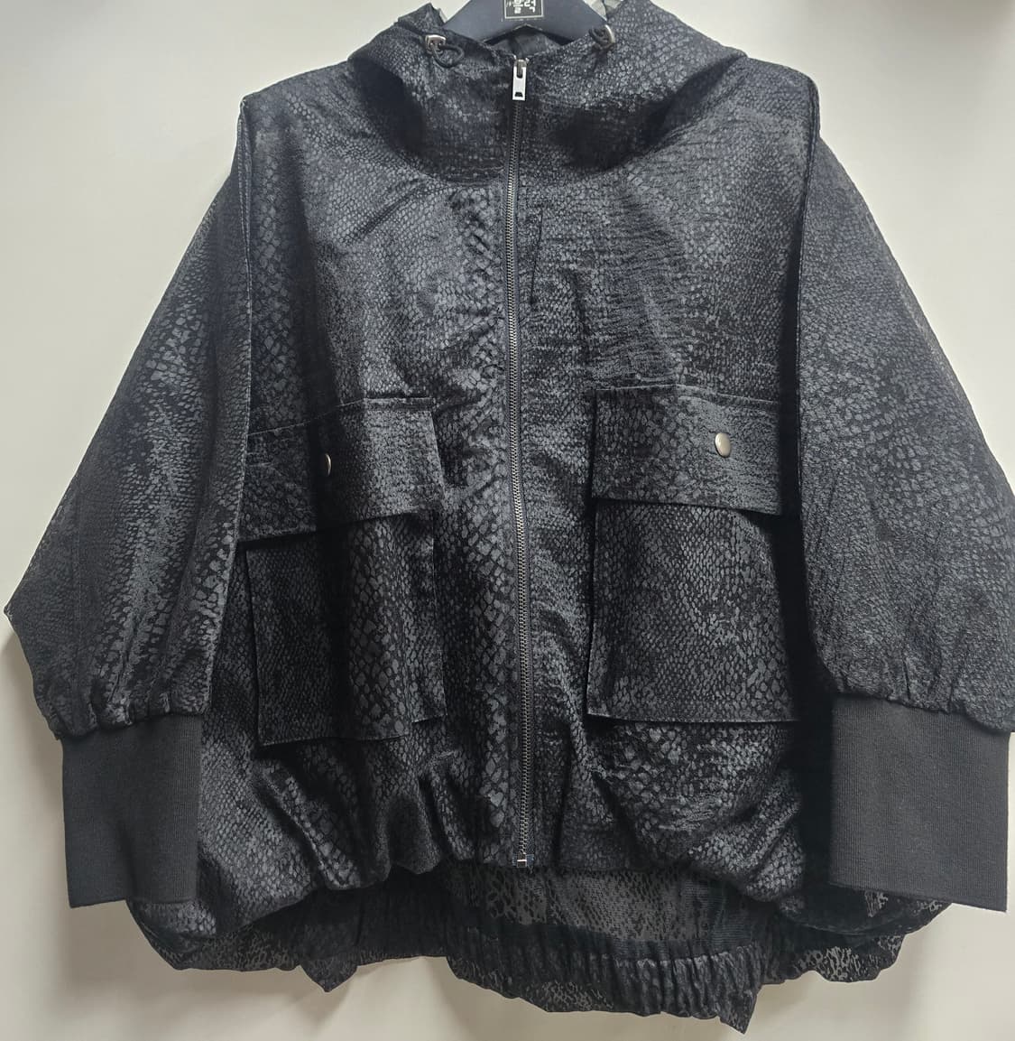 이상봉 시스루 칠부 후드 자켓 55(오버핏) 상품이미지1