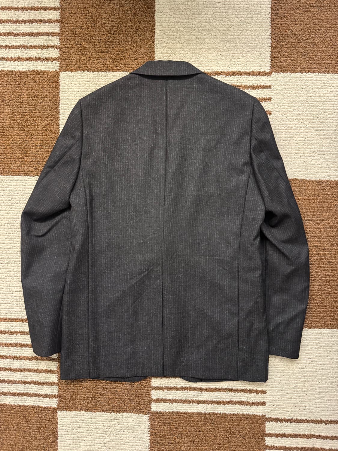 오라리 auralee 22aw 블루페이스 울 도비 스트라이프 셋업 상품이미지5