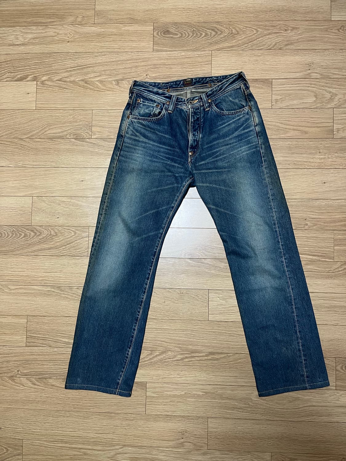 리 Lee 재팬 1101 유니온 셀비지 데님팬츠 상품이미지1