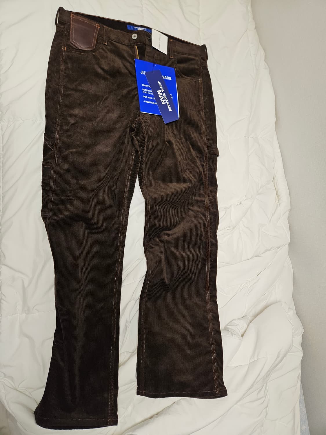 준야 와타나베 코듀로이 레더 팬츠 WP-P026 상품이미지3