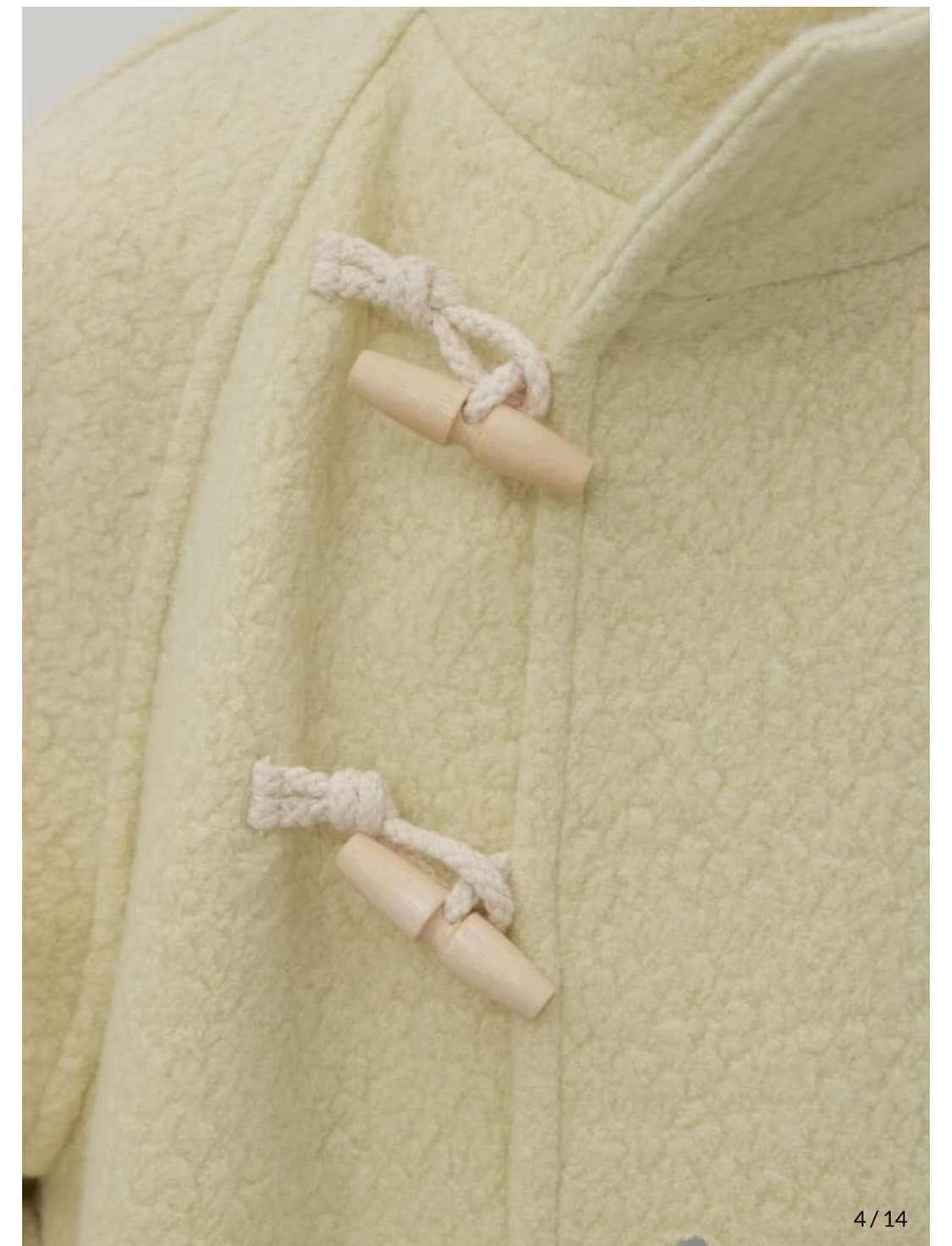 Gbh 하이넥 코트 HIGH-NECK TOGGLE COAT / BUTTE 상품이미지4