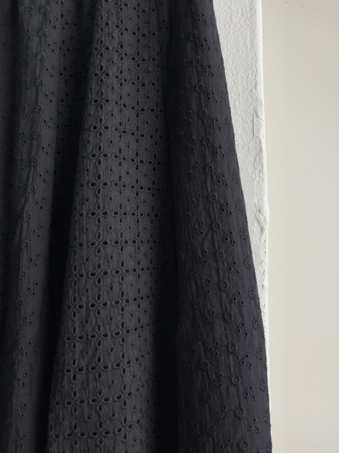 BEAMS BOY Black Cotton Long Skirt 상품이미지3
