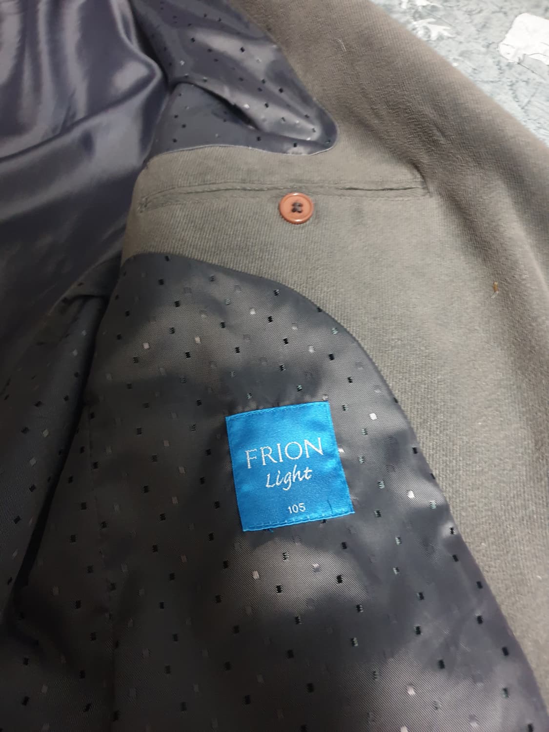 FRION 골덴 블레이저 모카브라운 (105) 상품이미지3