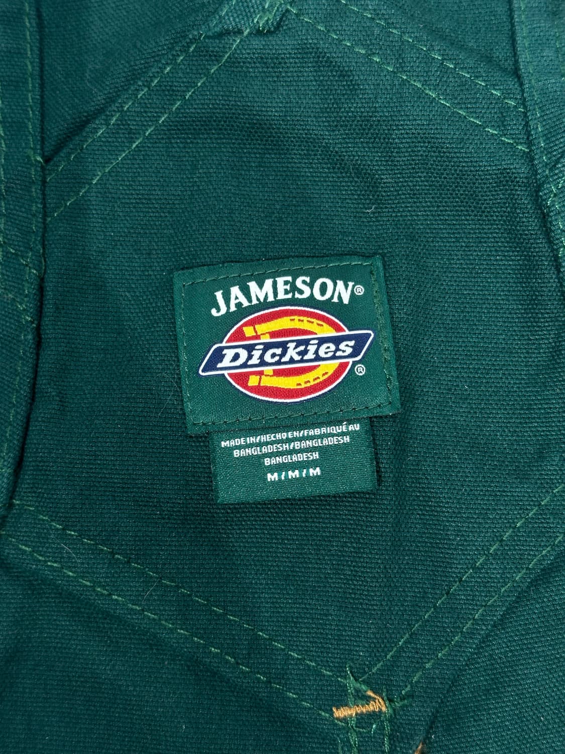 디키즈 jameson 딥 그린 워크 오버롤 멜빵 바지  상품이미지7