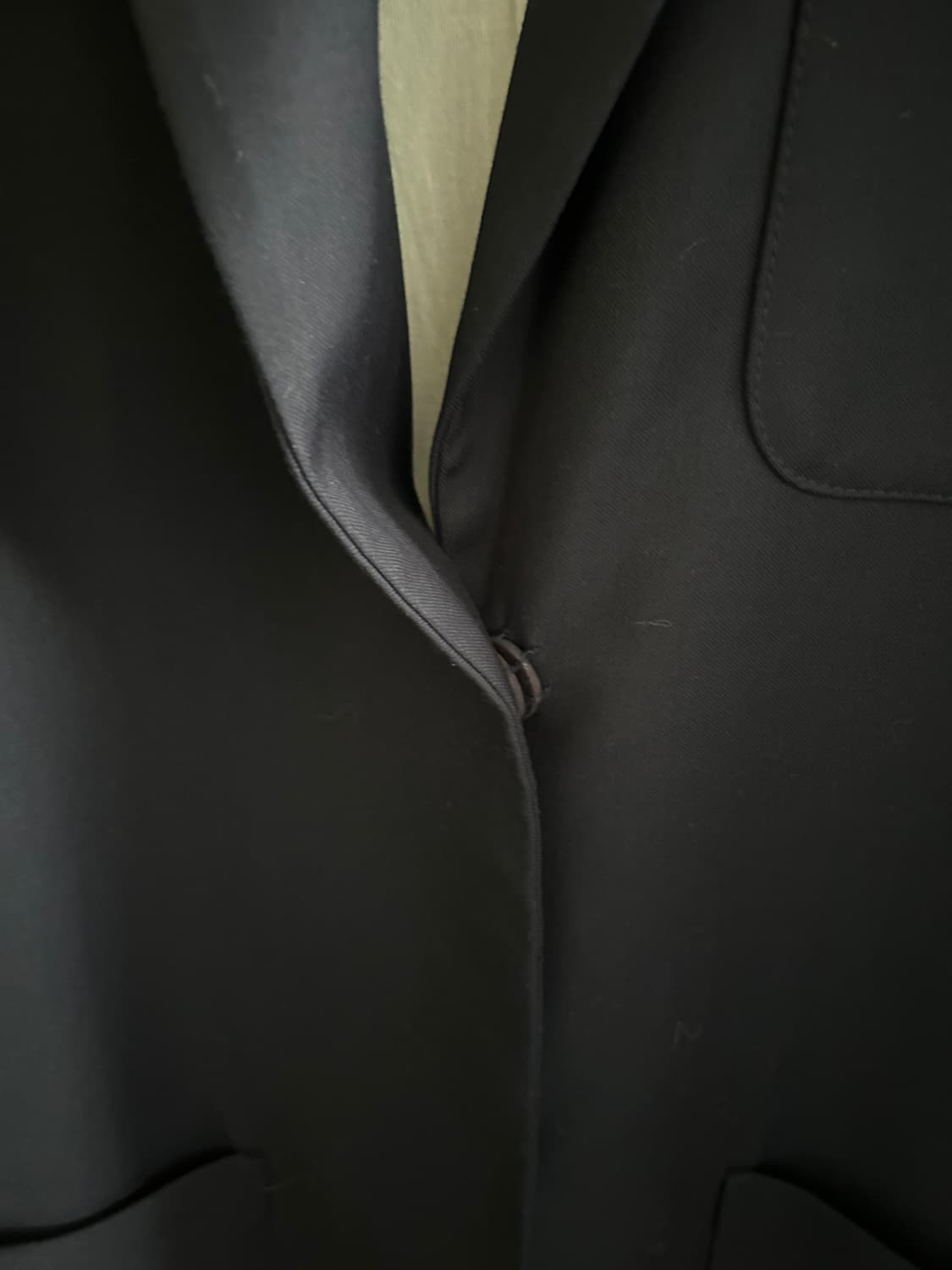 로우클래식 locle  루즈 롱 자켓 네이비 상품이미지3