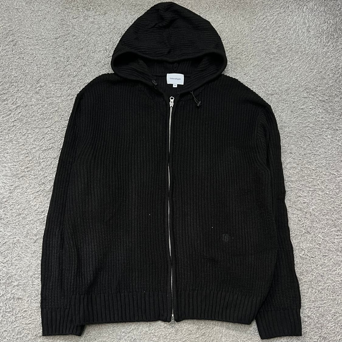 [95-100] 어반디타입 니트 후드집업 상품이미지2