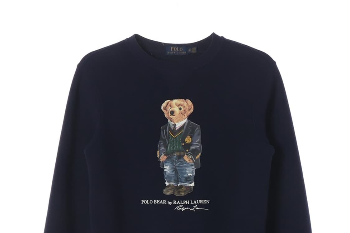 폴로 랄프로렌 폴로베어 네이비 맨투맨 XS 상품이미지3