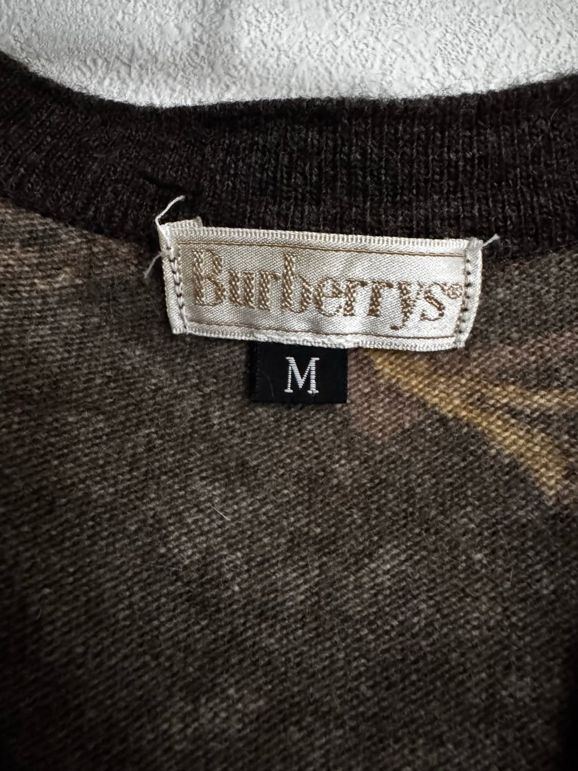 버버리 울 가디건 상품이미지3