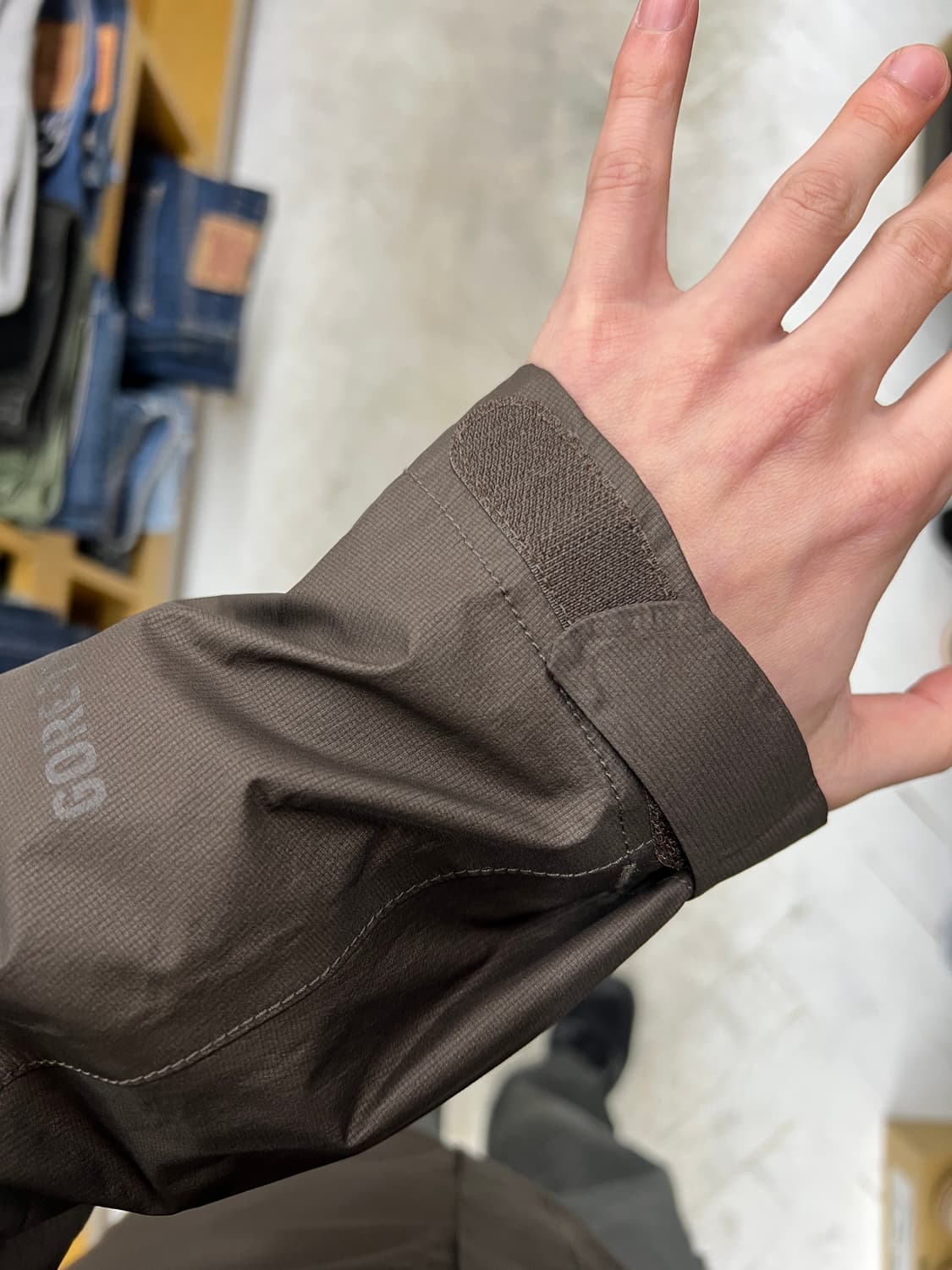 몽벨 재팬 고어택스 바람막이 상품이미지6