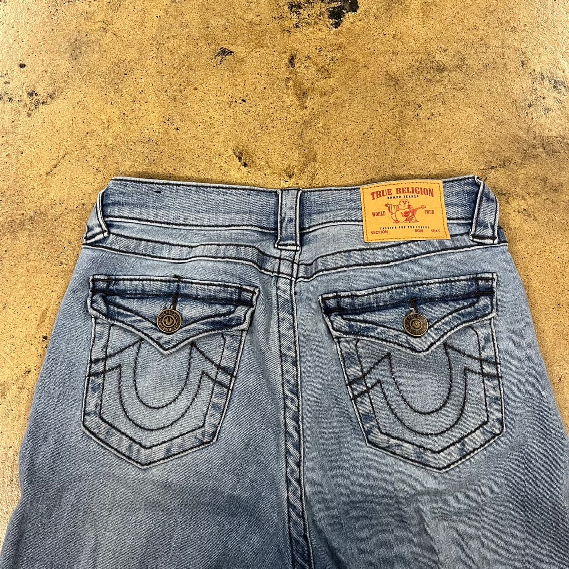 [정품/27] 트루릴리젼 스키니 청바지 라이트블루 b18 상품이미지4