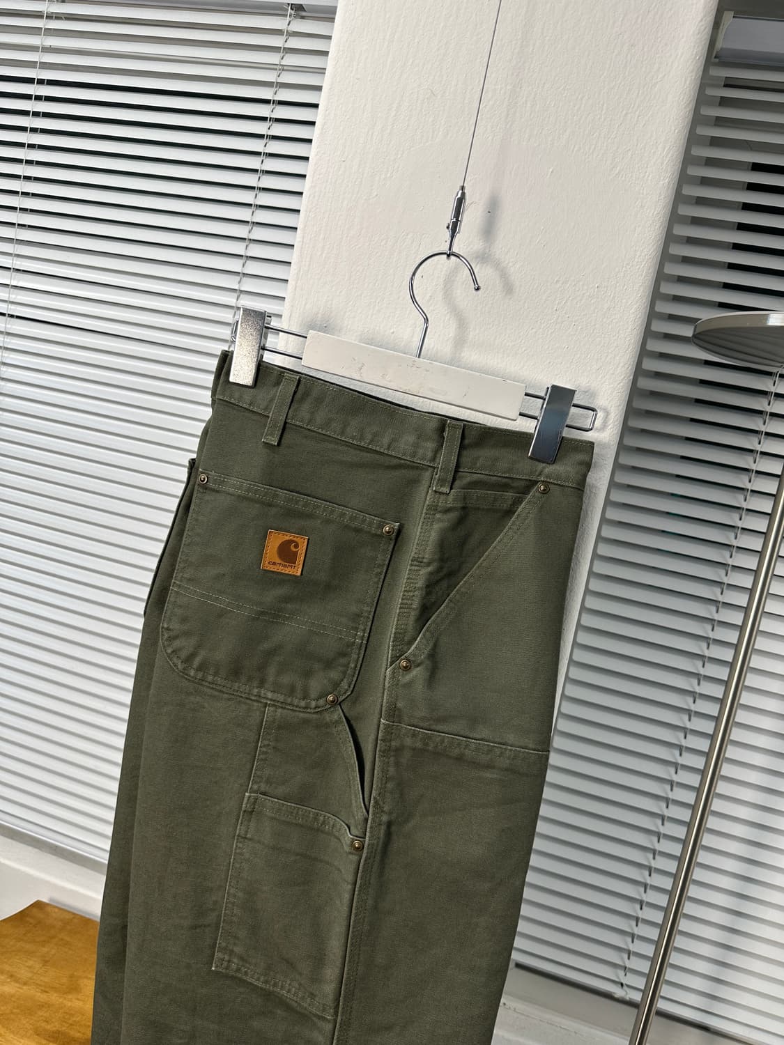 칼하트 모스그린 더블니 카펜더워크팬츠 38x34 상품이미지1