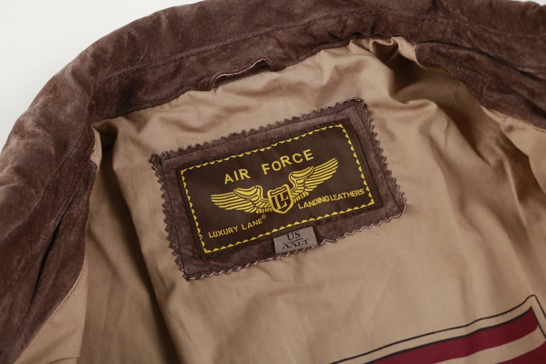 [XXL] 랜딩 레더 에어포스 A-2 스웨이드 자켓 상품이미지7