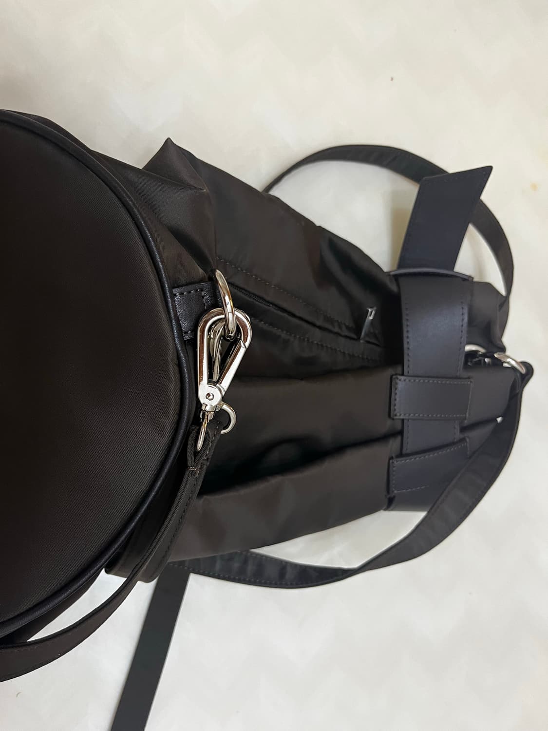 다이닛 로고 버킷백 브라운 상품이미지5