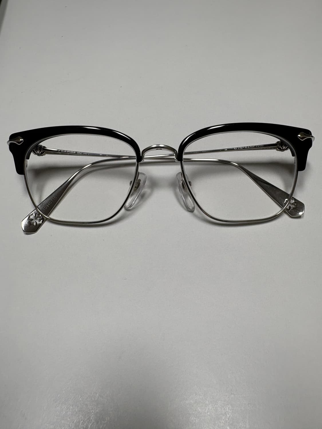 크롬하츠 안경 슬런트레딕션1 52 블랙/실버 상품이미지2