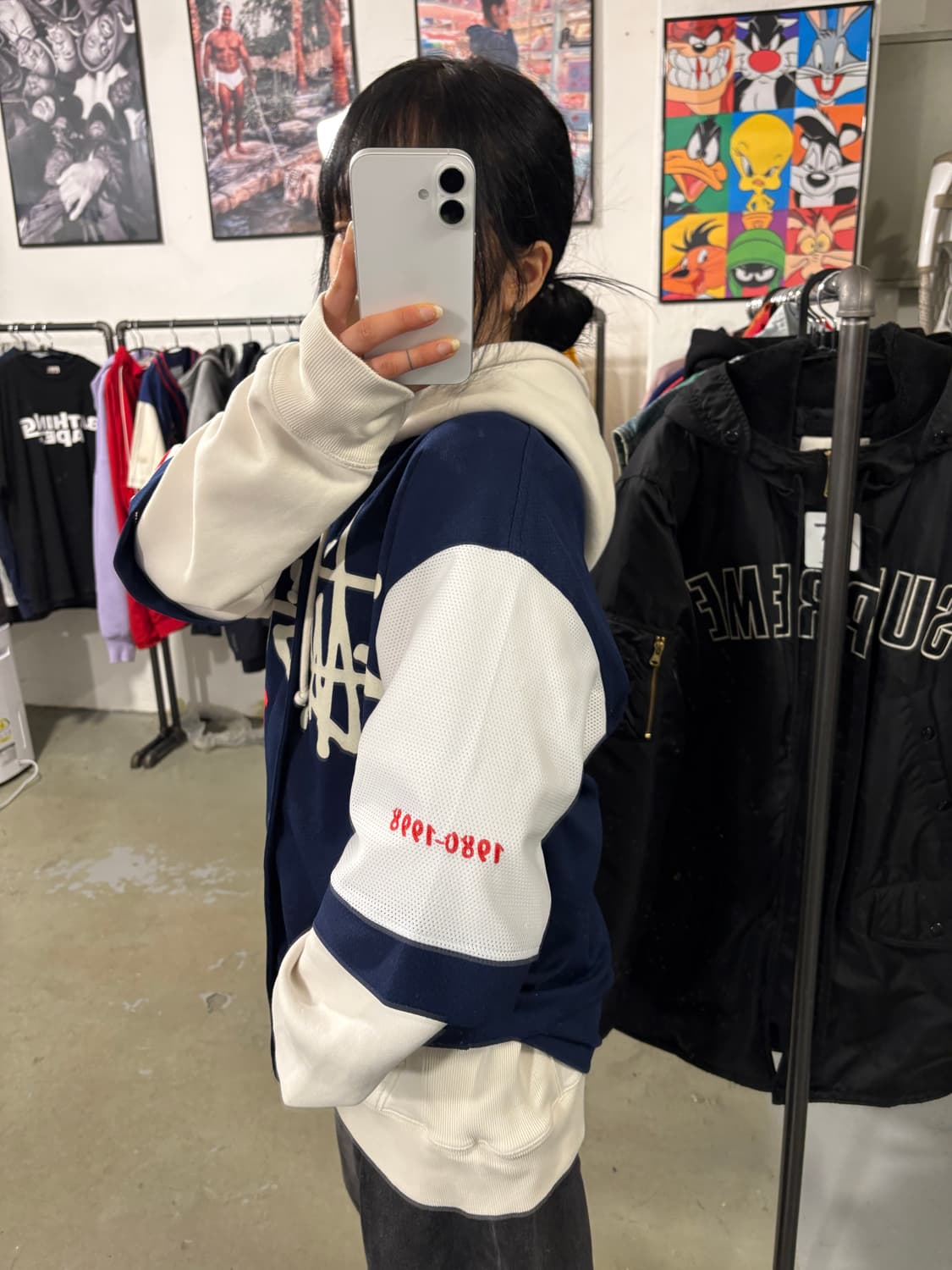 스투시 90‘s 베이스볼 져지 상품이미지4