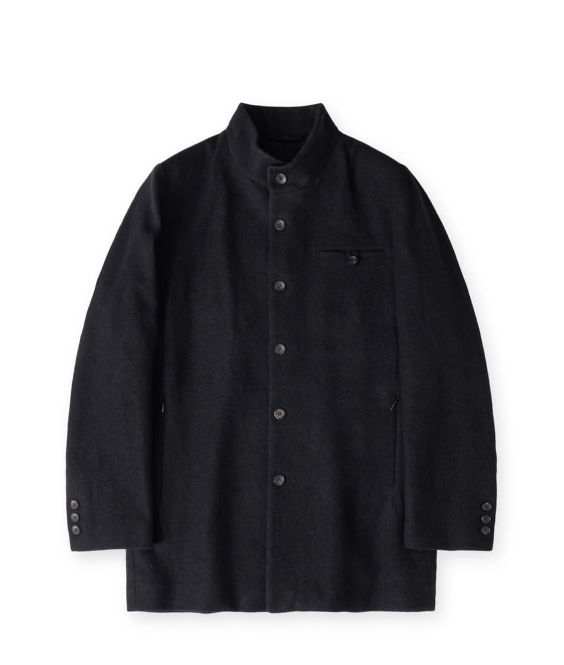 구매) 해칭룸 Stand Collar Coat Black 4(L) 상품이미지1