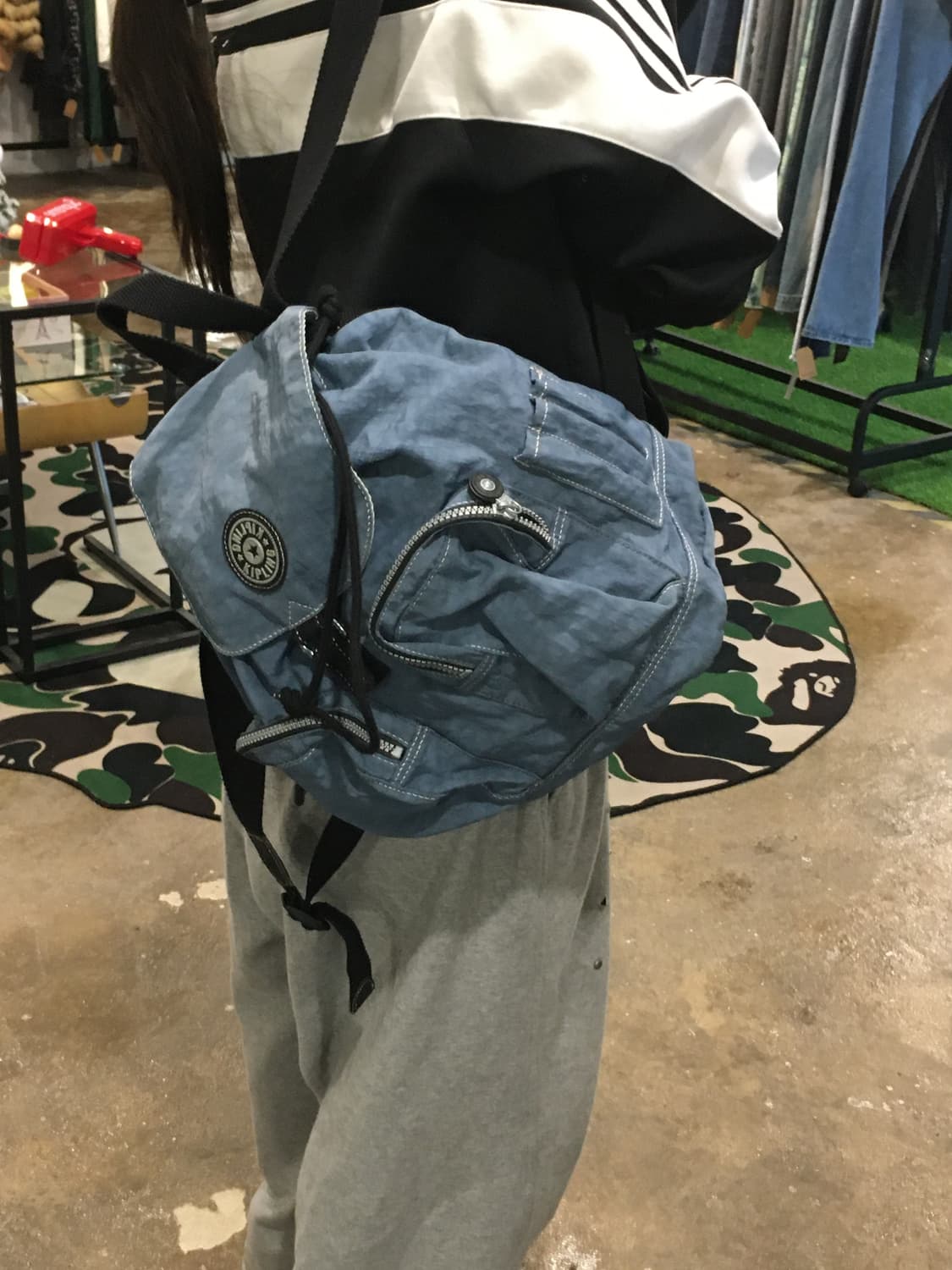 키플링 복조리 백팩 블루 좋은컨디션!🧼 상품이미지6