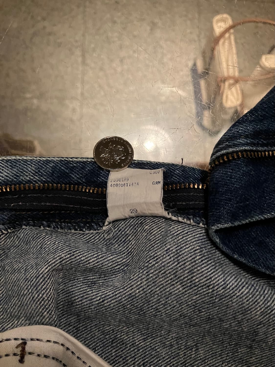 90s USA LEE 빈티지 리 데님 팬츠 상품이미지10